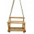 Качели Классические детские подвесные на веревках Master Wood K3